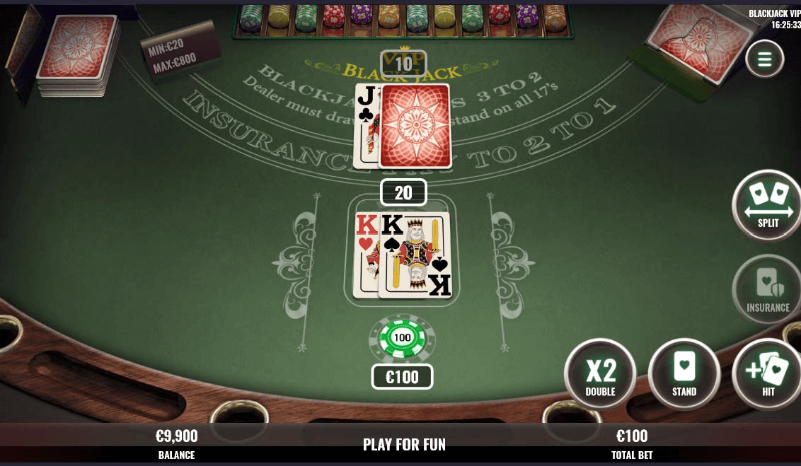 Blackjack Vip D (Evolution Gaming) Image 1